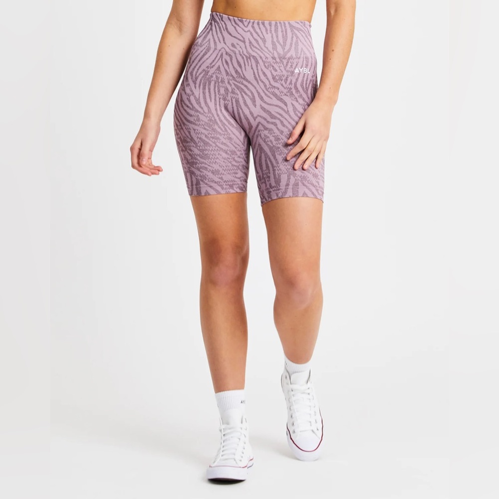 AYBL Evolve Animal Seamless Shorts - Mauve Lilac